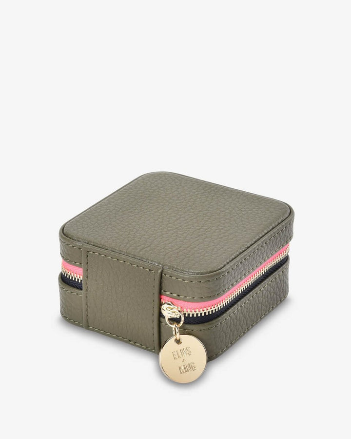 Jewellery Case - Khaki - Stanleyandstone