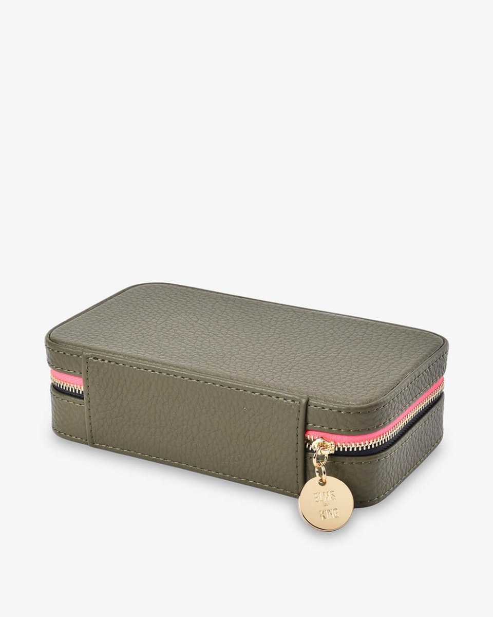 Jewellery Case Large - Khaki - Stanleyandstone