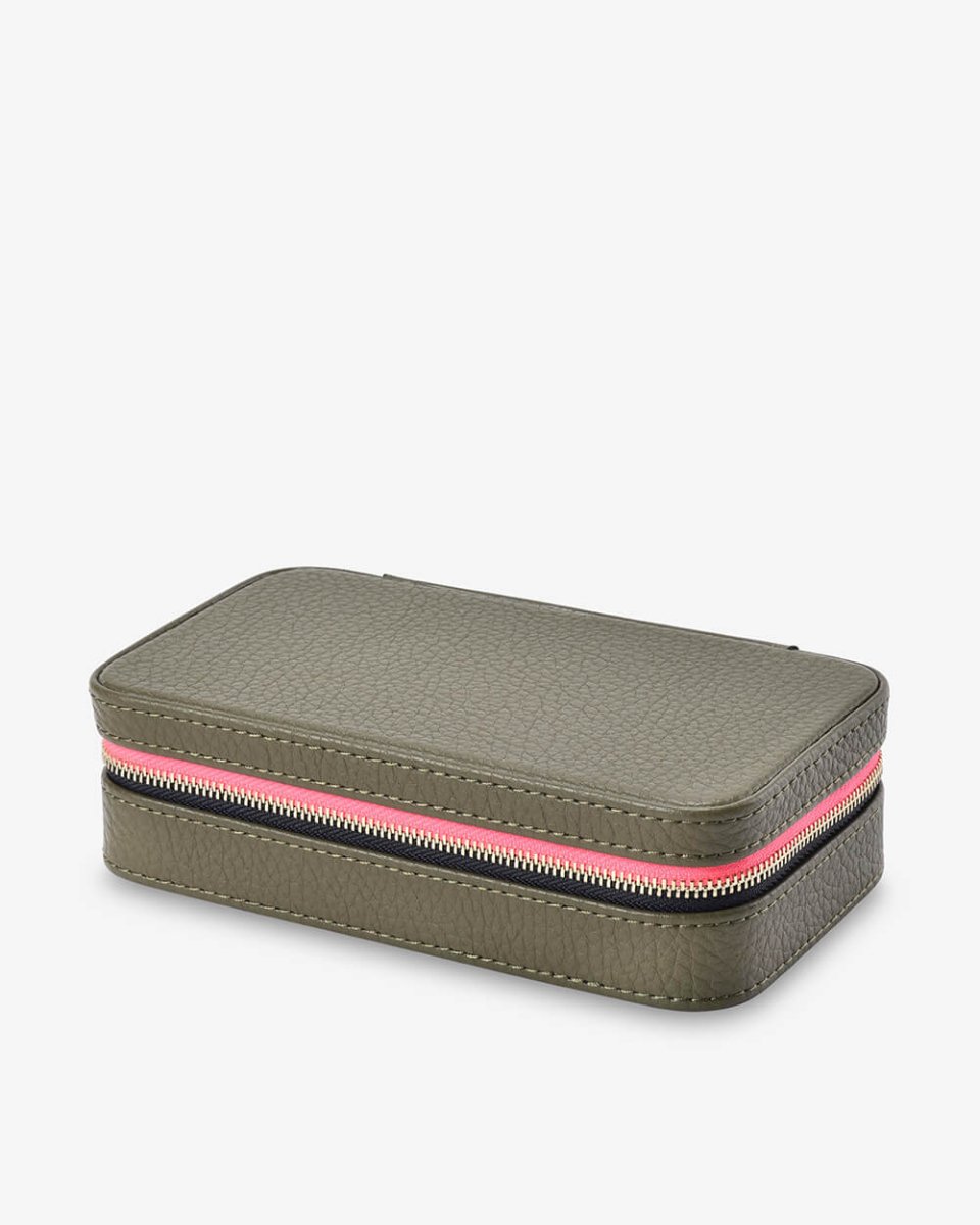 Jewellery Case Large - Khaki - Stanleyandstone