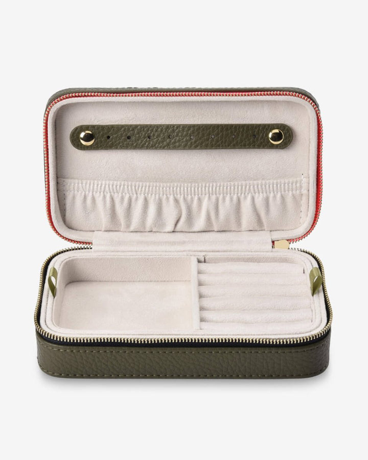 Jewellery Case Large - Khaki - Stanleyandstone