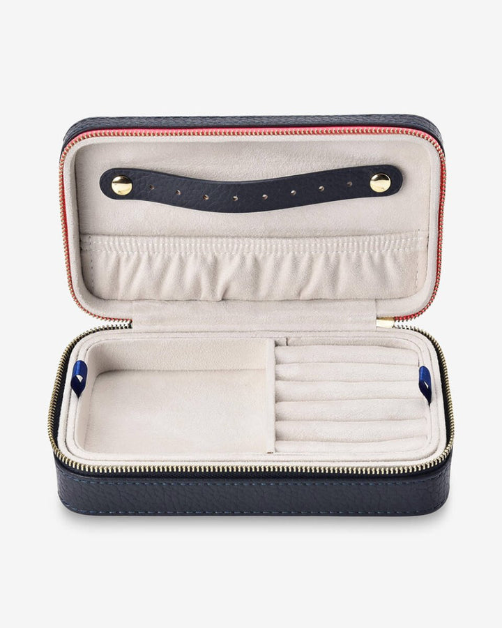 Jewellery Case Large - Navy - Stanleyandstone