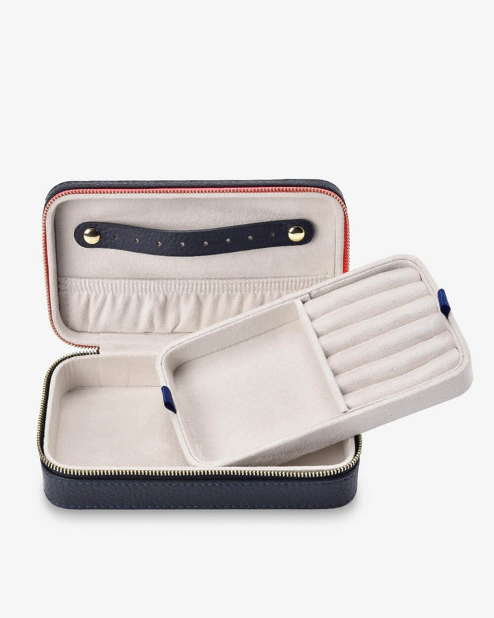 Jewellery Case Large - Navy - Stanleyandstone