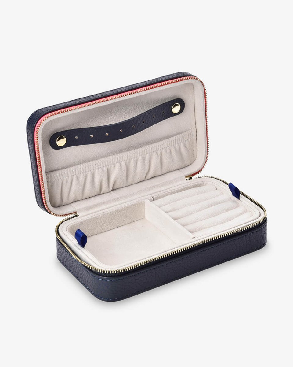 Jewellery Case Large - Navy - Stanleyandstone
