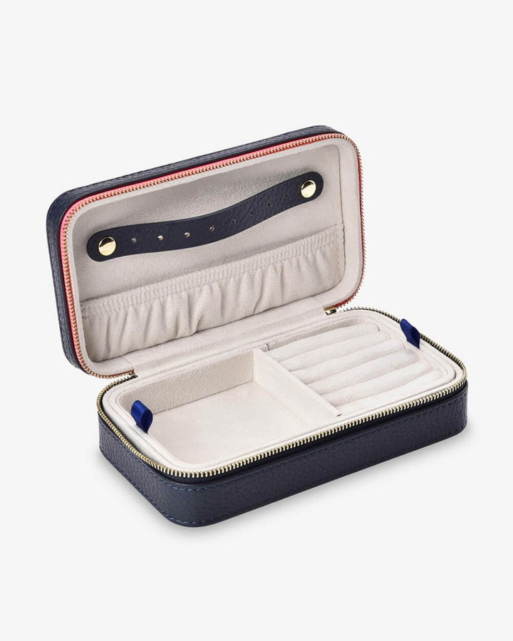 Jewellery Case Large - Navy - Stanleyandstone