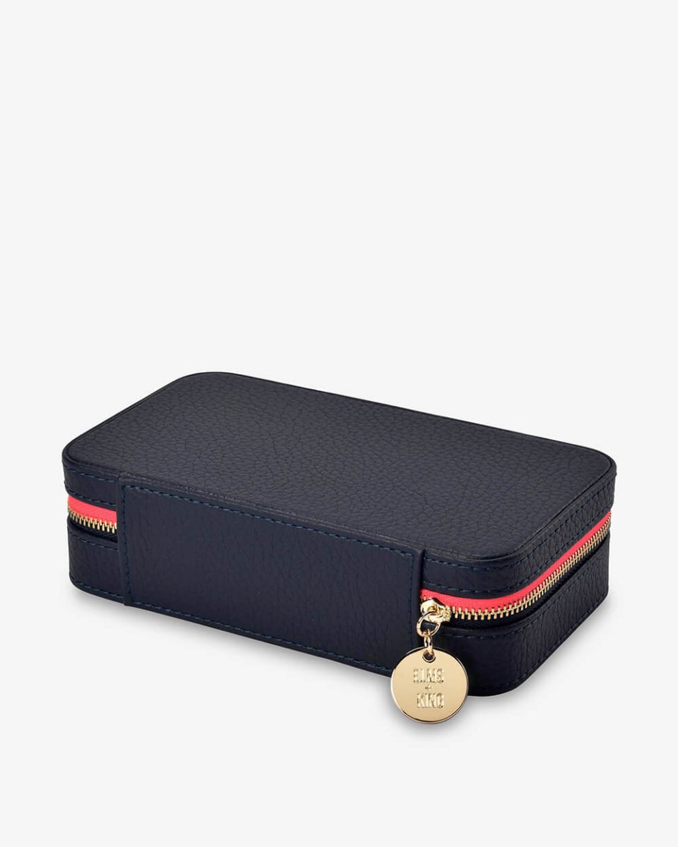 Jewellery Case Large - Navy - Stanleyandstone