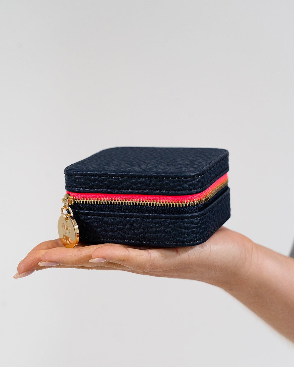 Jewellery Case - Navy - Stanleyandstone