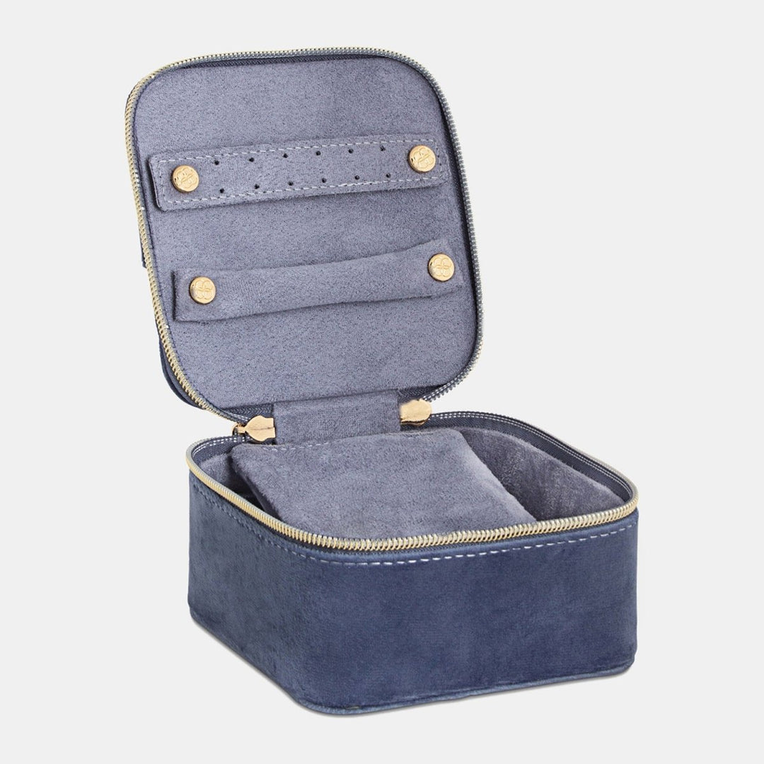 Jewellery Cube - Luxe Velvet Storm jewelery box Tonic