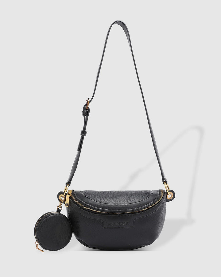 Joey Sling Bag - Black Handbag Louenhide
