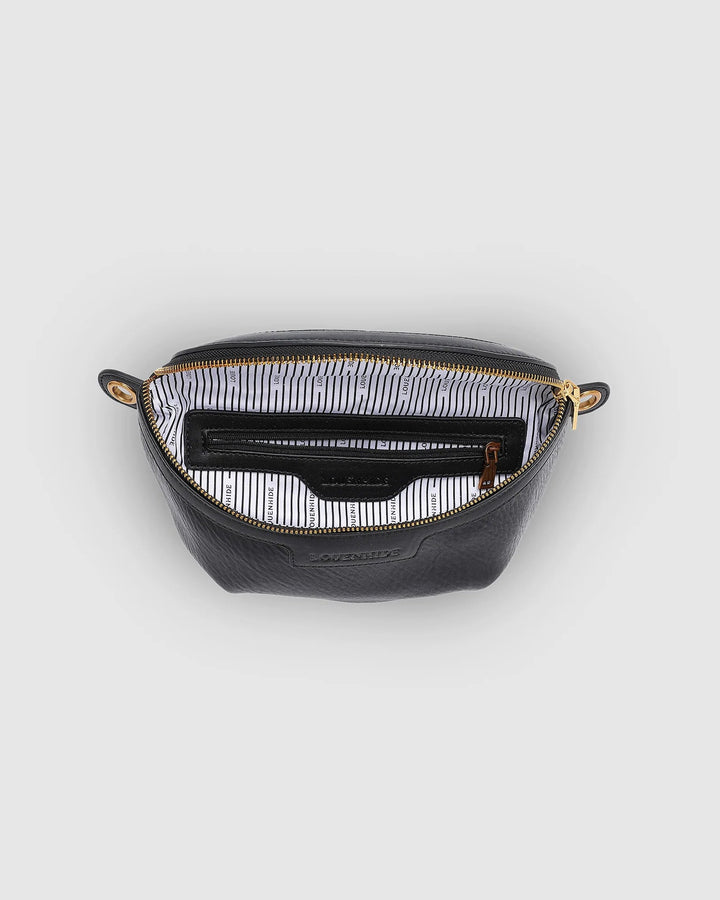 Joey Sling Bag - Black Handbag Louenhide