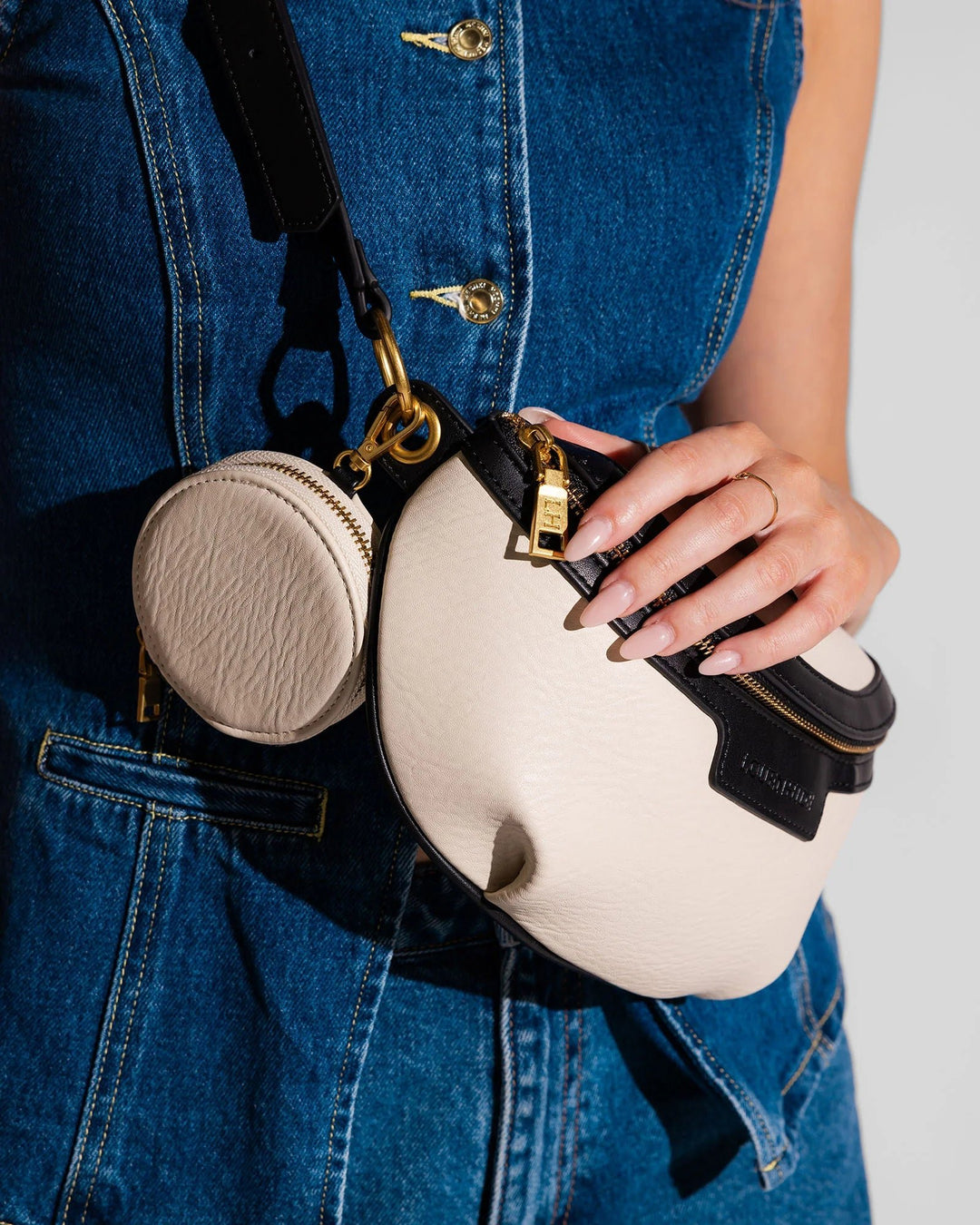 Joey Sling Bag - Oyster Handbag Louenhide