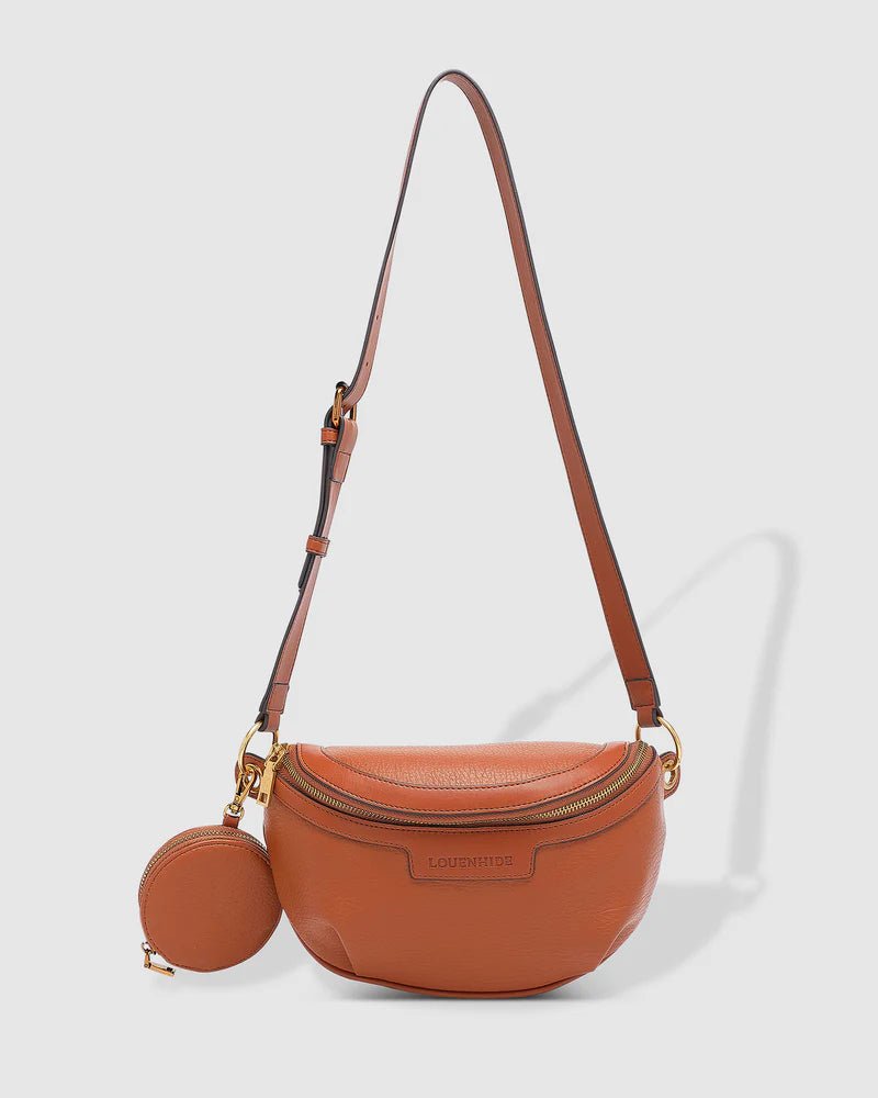 Joey Sling Bag - Tan Handbag Louenhide
