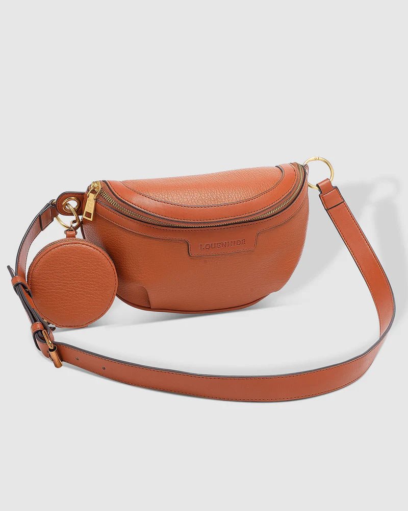 Joey Sling Bag - Tan Handbag Louenhide