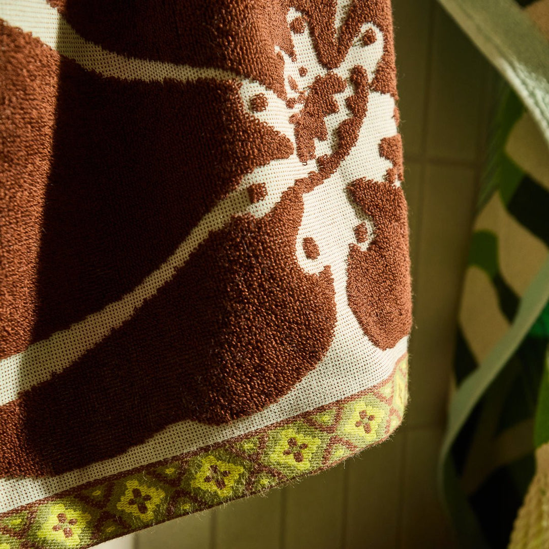 Jolene Bath Sheet - Fluorite Bath Mats &amp; Rugs Sage &amp; Clare