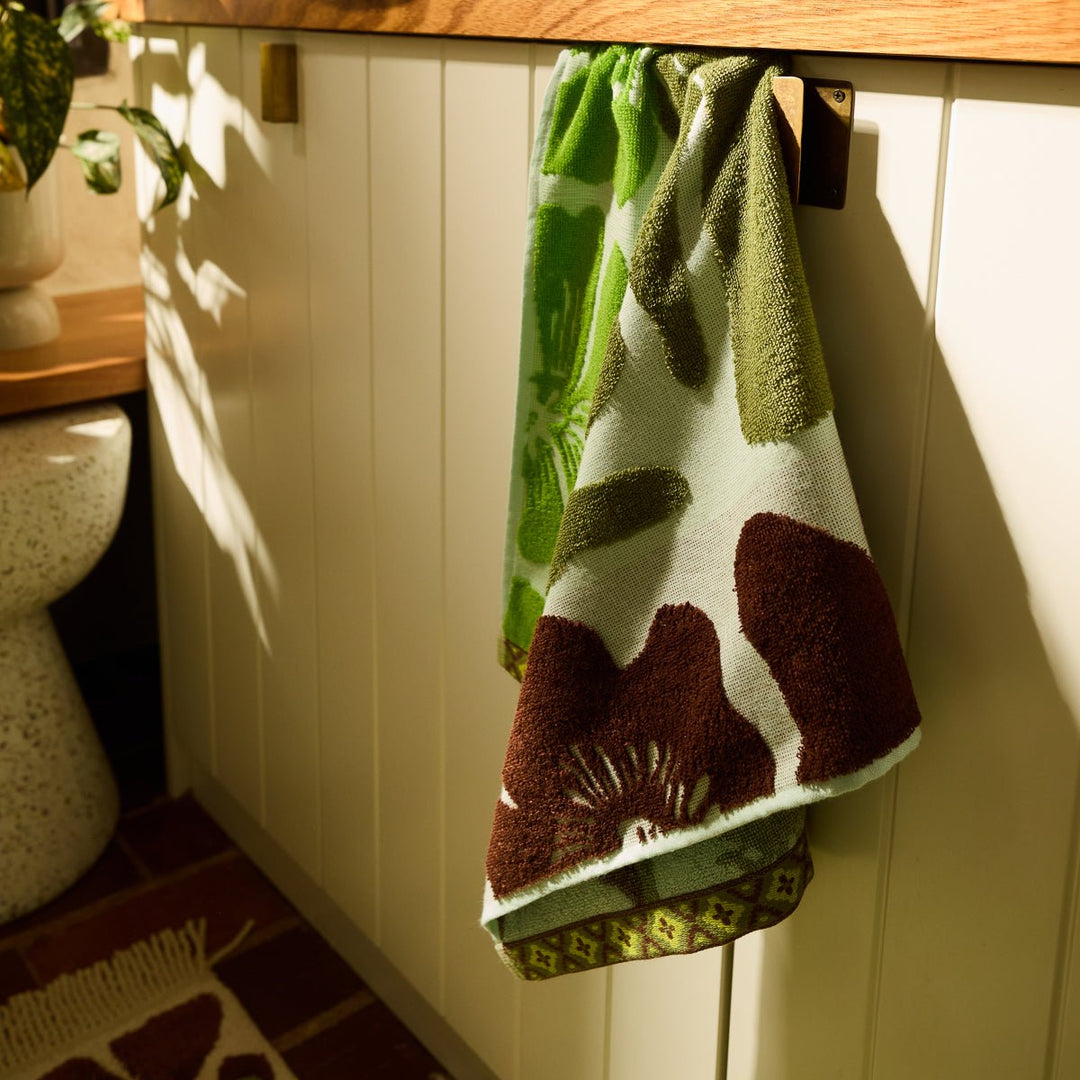Jolene Hand Towel - Fluorite towel Sage &amp; Clare
