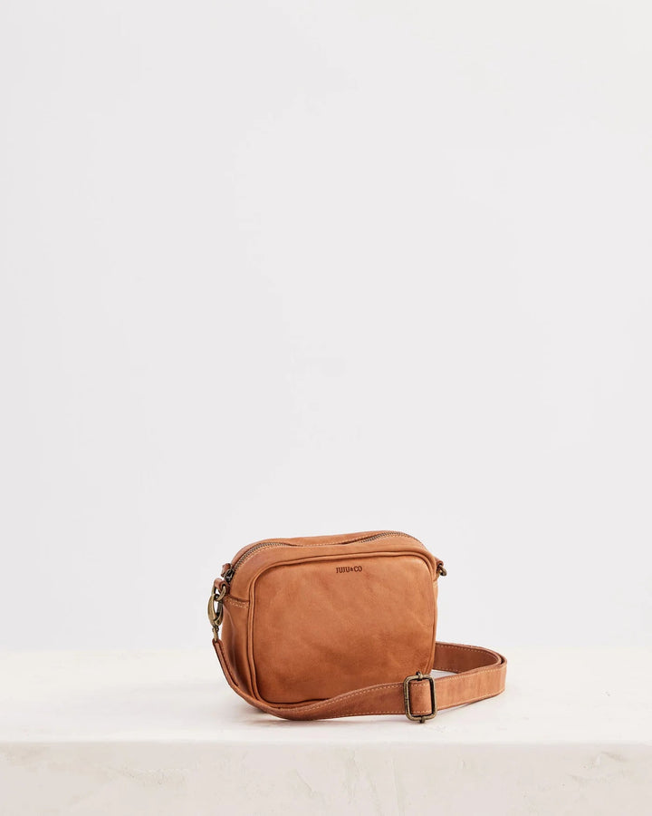 Juju Camera Crossbody - Tan Bags JuJu
