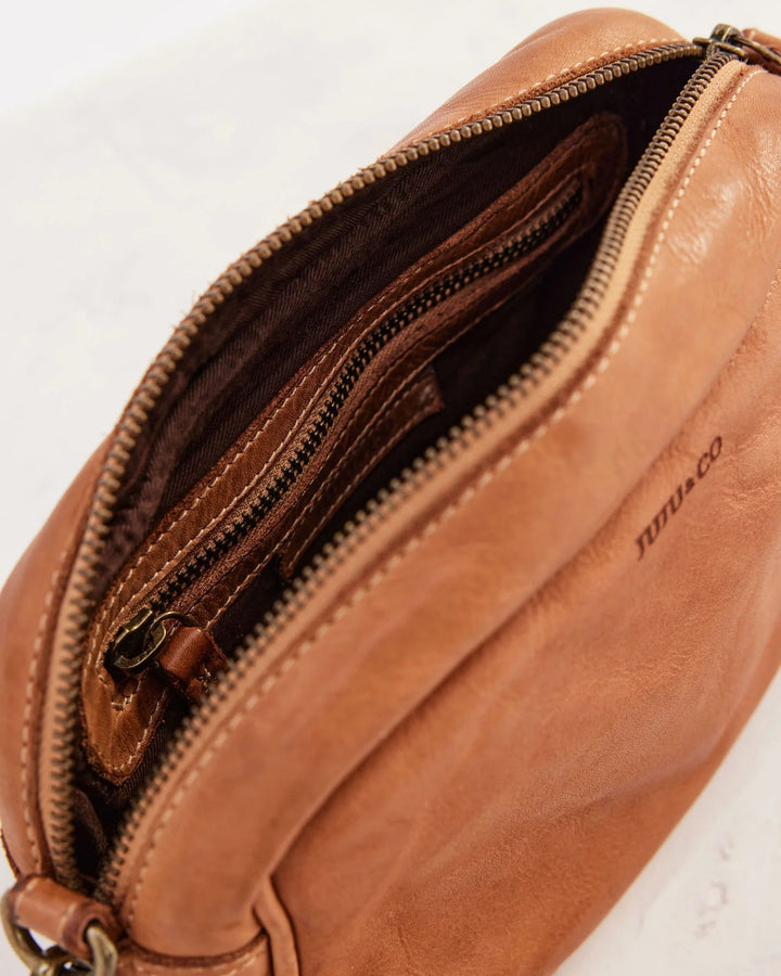 Juju Camera Crossbody - Tan Bags JuJu