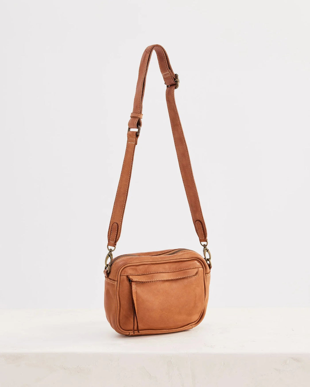 Juju Camera Crossbody - Tan Bags JuJu