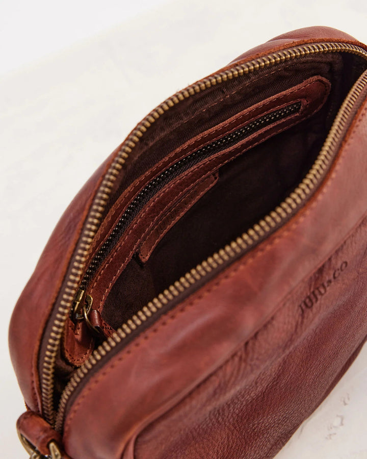 Juju Camera Crossbody - TCognac Bags JuJu