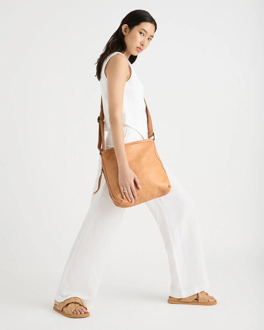 Juju Classic Slouchy Bag - Tan Bags JuJu