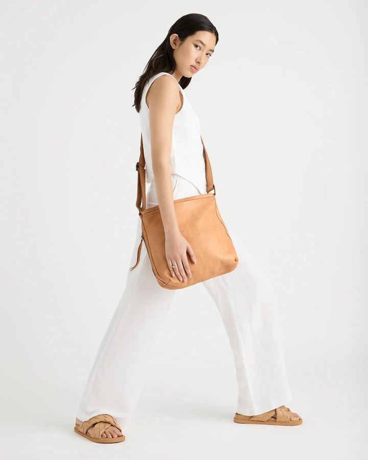 Juju Classic Slouchy Bag - Tan Bags JuJu