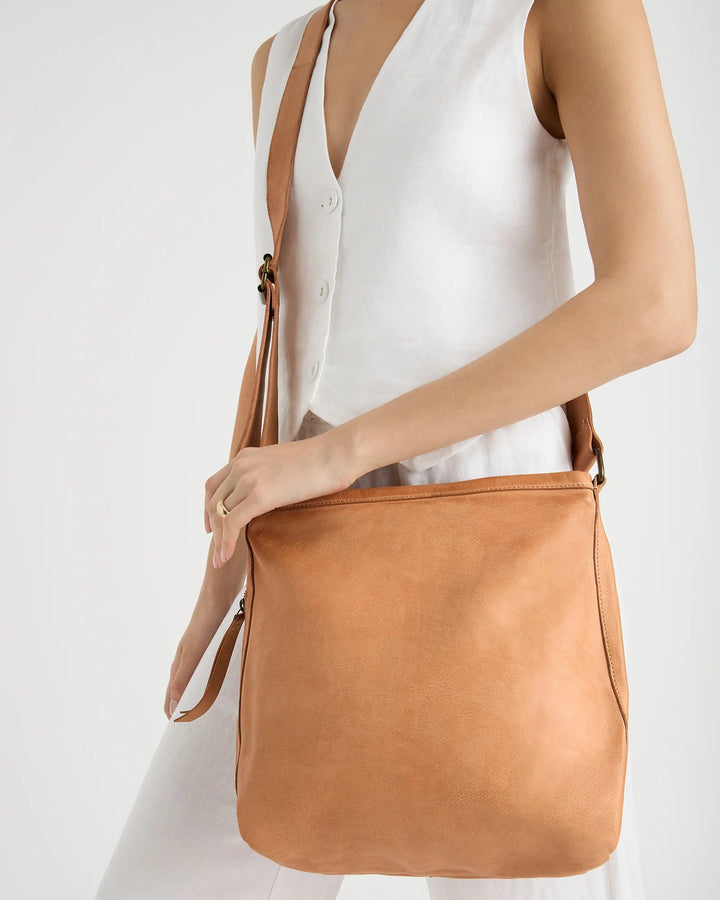 Juju Classic Slouchy Bag - Tan Bags JuJu