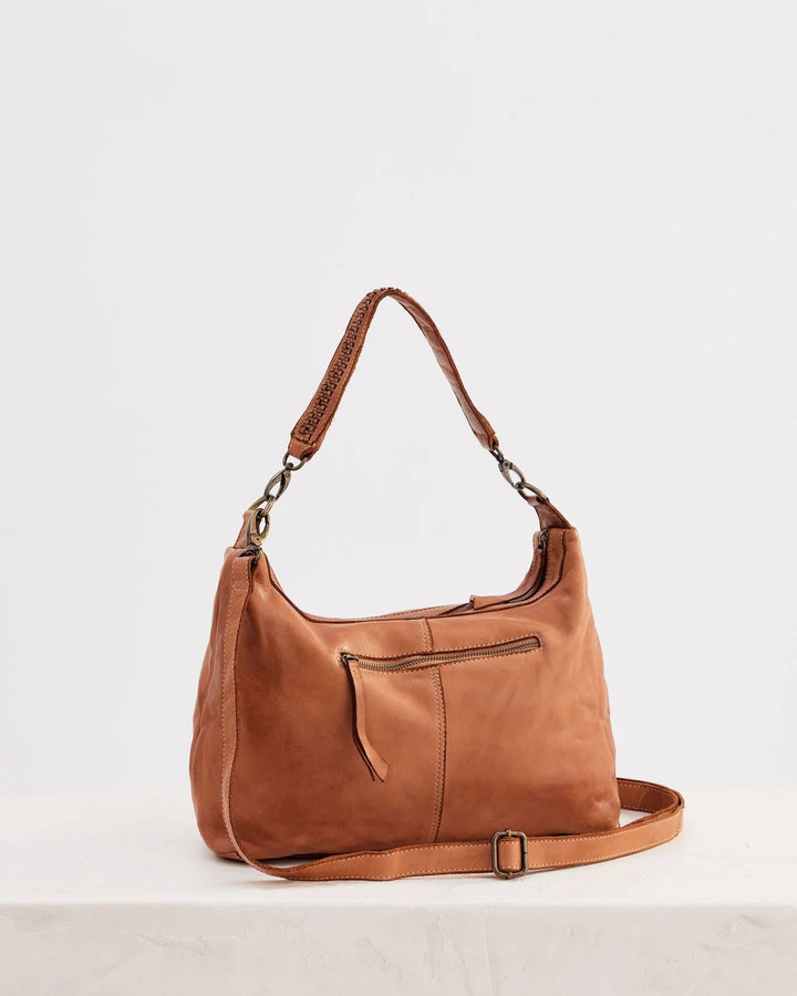 Juju Signature Slouchy Bag - Tan Bags JuJu
