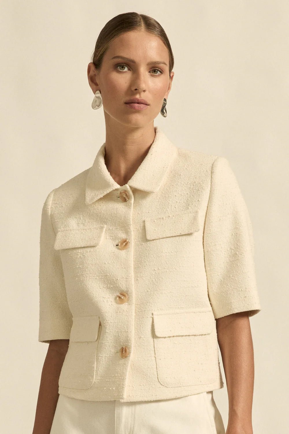 Juncture Jacket - Albaster Jacket Zoe Kratzmann