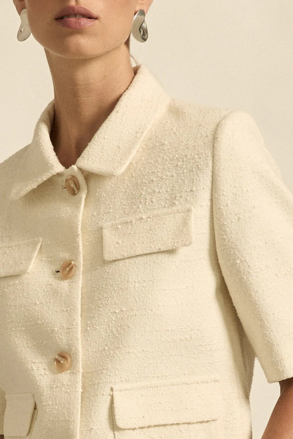 Juncture Jacket - Albaster Jacket Zoe Kratzmann