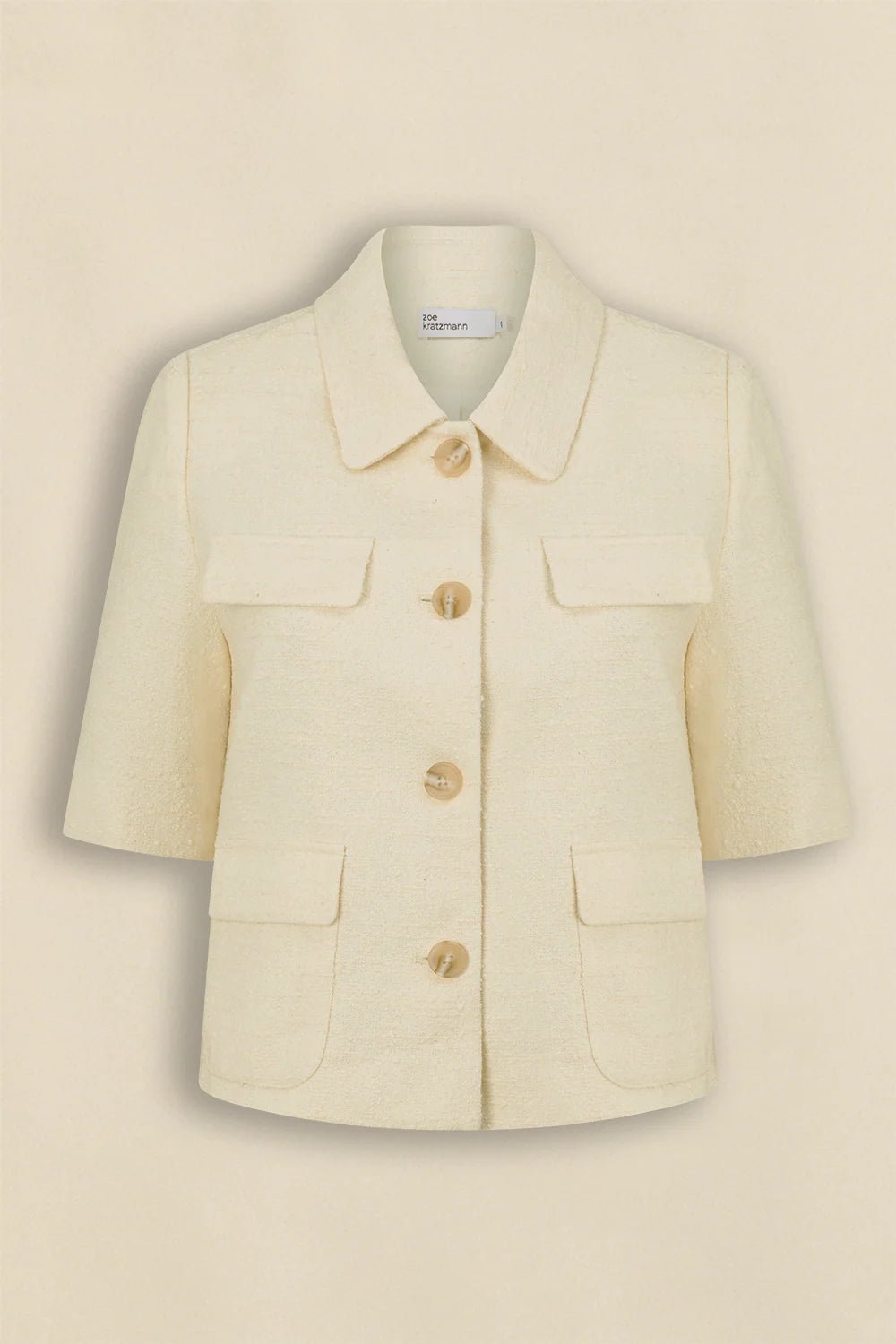 Juncture Jacket - Albaster Jacket Zoe Kratzmann