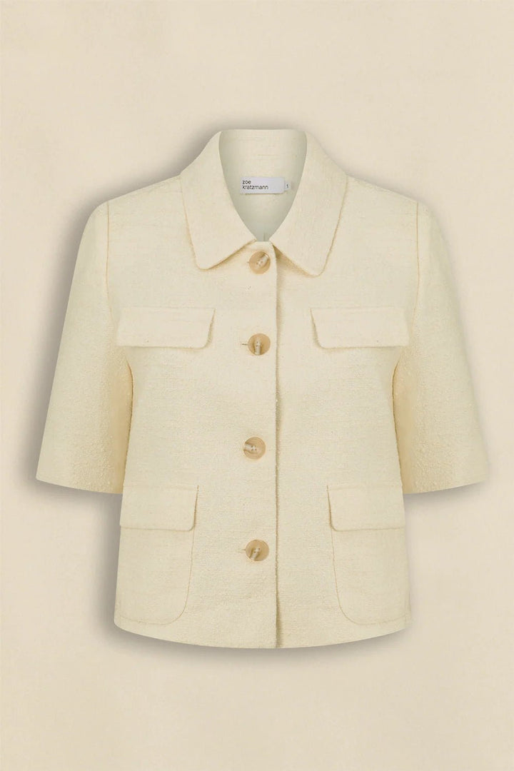 Juncture Jacket - Albaster Jacket Zoe Kratzmann