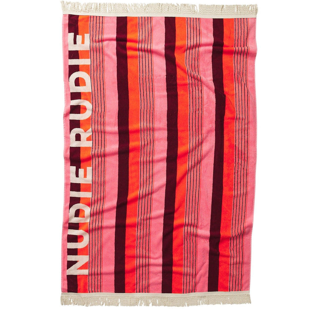 June Nudie Bath Sheet - Dahlia towel Sage & Clare