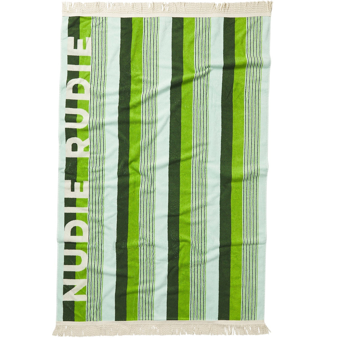 June Nudie Bath Sheet - Fluorite towel Sage & Clare