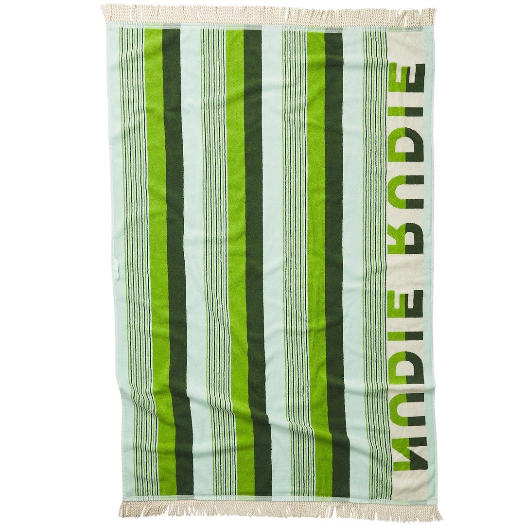 June Nudie Bath Sheet - Fluorite towel Sage &amp; Clare