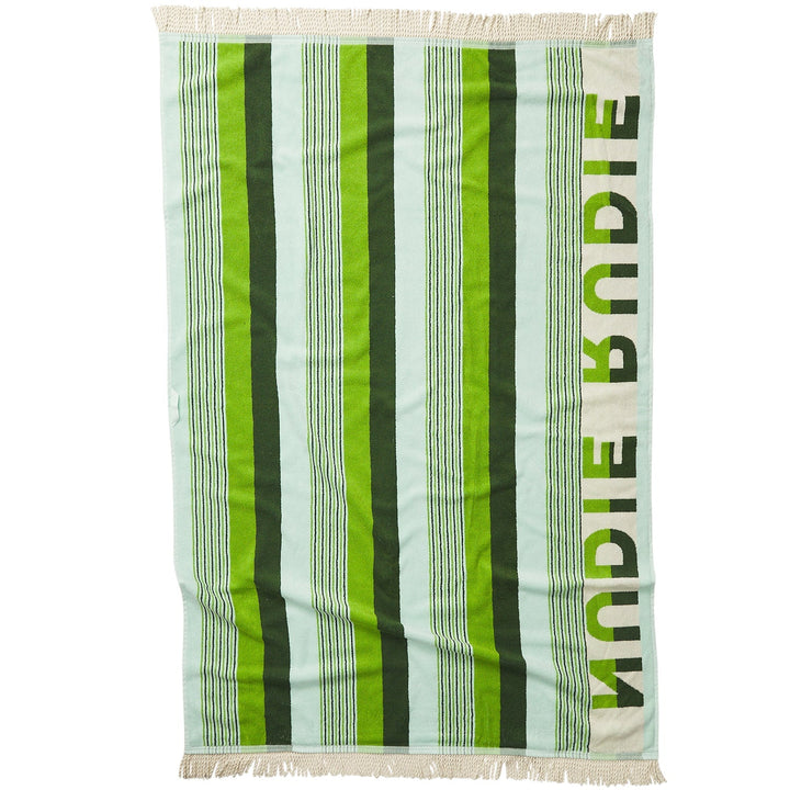June Nudie Bath Sheet - Fluorite towel Sage &amp; Clare