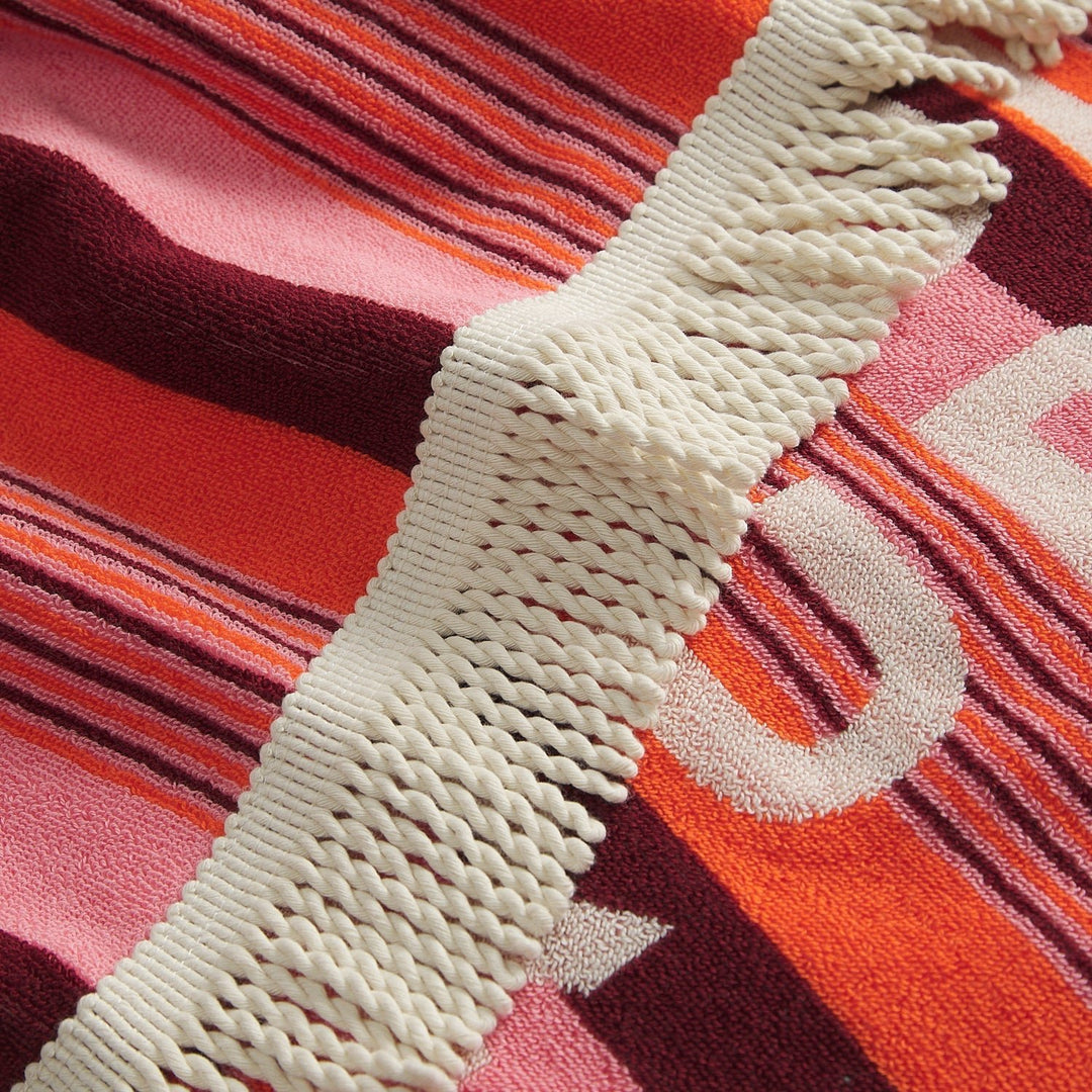 June Nudie Hooded Towel - Dahlia towel Sage &amp; Clare