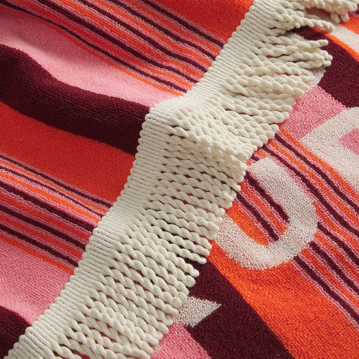 June Nudie Hooded Towel - Dahlia towel Sage &amp; Clare