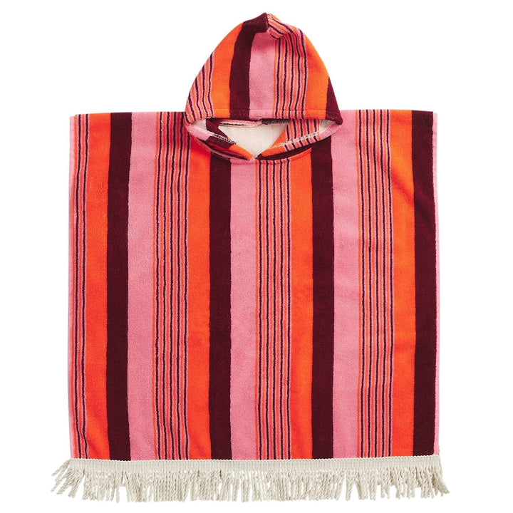 June Nudie Hooded Towel - Dahlia towel Sage &amp; Clare