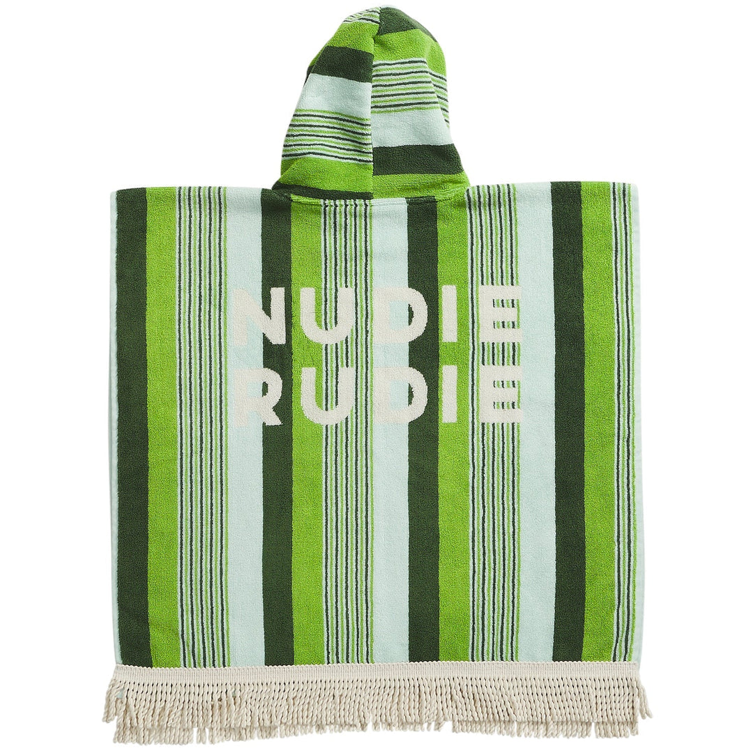 June Nudie Hooded Towel - Fluorite towel Sage &amp; Clare