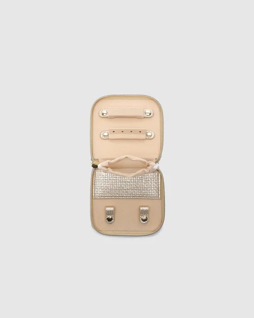 Juniper Jewellery Case _ Champagne jewellery box Louenhide