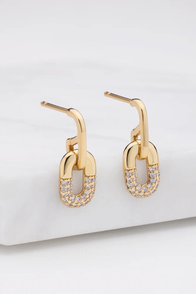 Kaia Earing Gold earing Zafino Jewellery