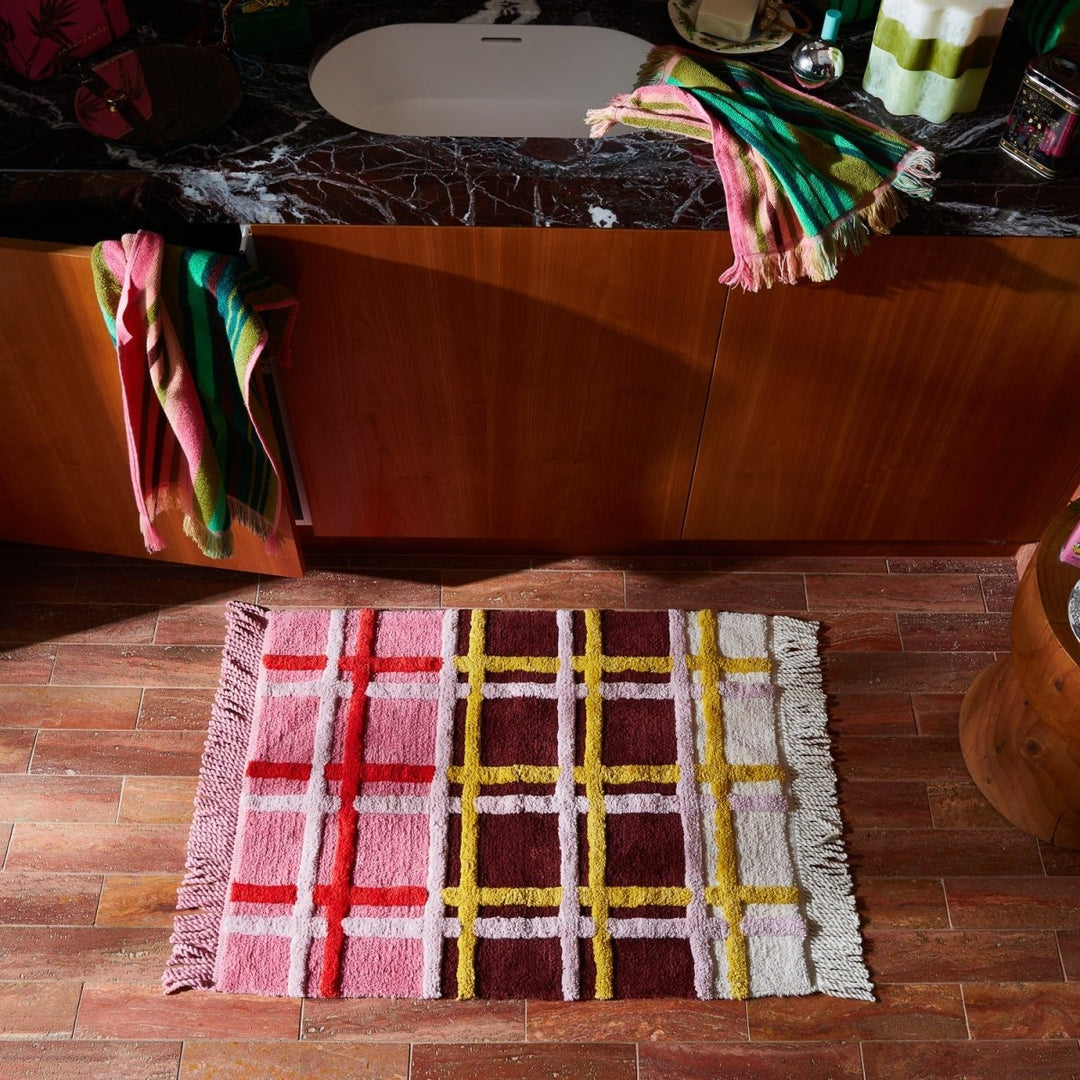 Karina Bath Mat - Rosewood Bath Mats & Rugs Sage & Clare