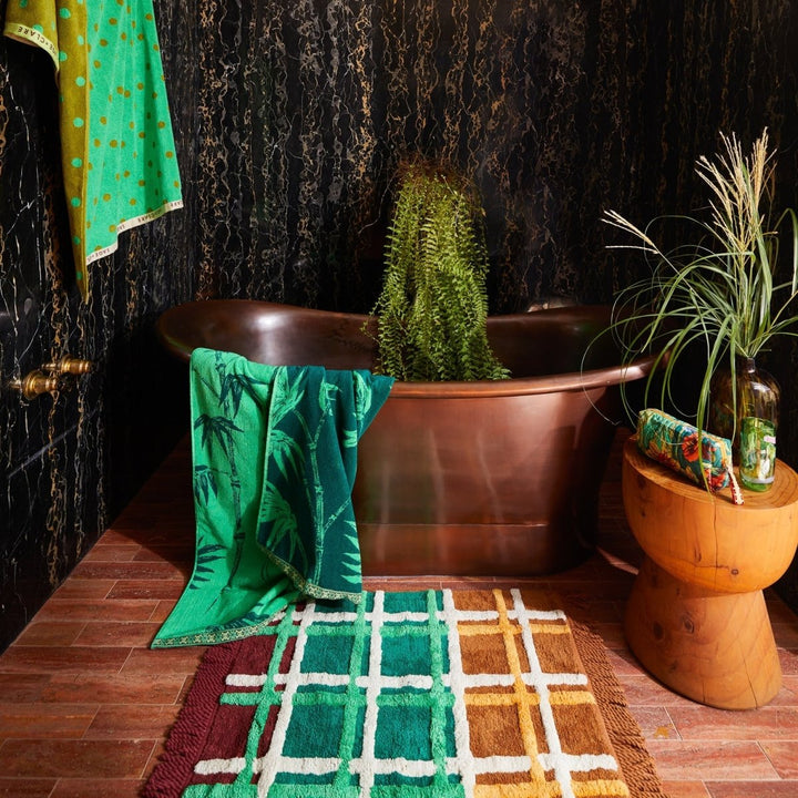 Karina Bath Mat - Verdant Bath Mats &amp; Rugs Sage &amp; Clare