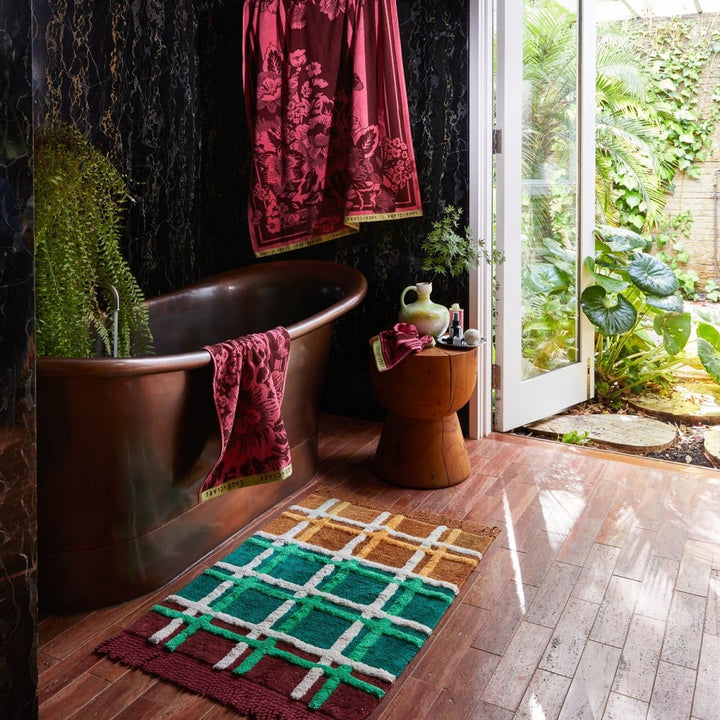 Karina Bath Mat - Verdant Bath Mats &amp; Rugs Sage &amp; Clare