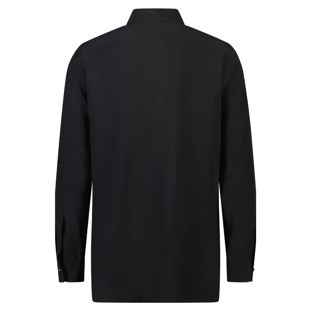 KATIE WOMENS CUPRO BLOUSE - BLACK blouse MOKE