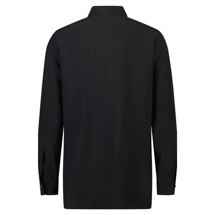 KATIE WOMENS CUPRO BLOUSE - BLACK blouse MOKE