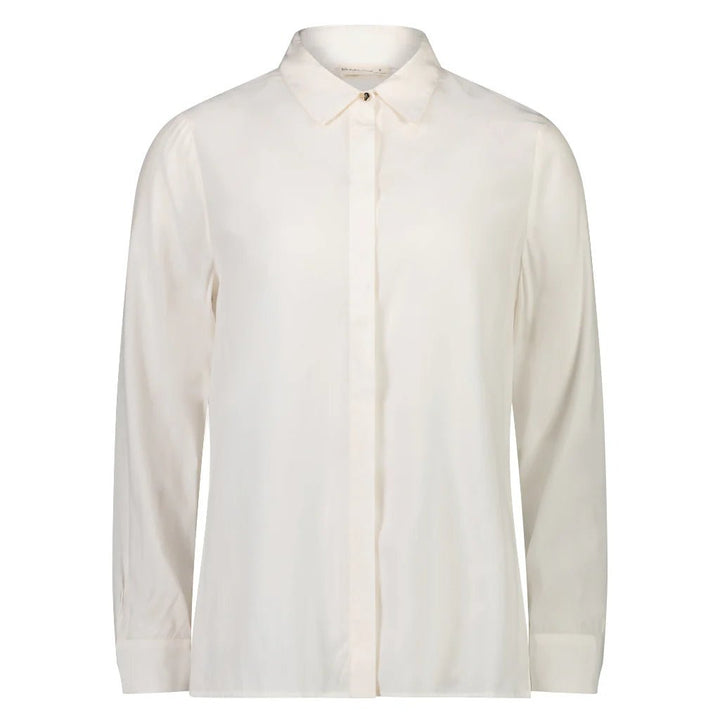 KATIE WOMENS SILK BLOUSE - COCONUT MILK blouse MOKE