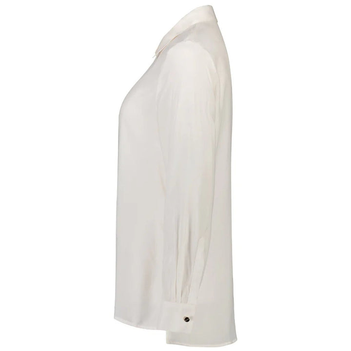 KATIE WOMENS SILK BLOUSE - COCONUT MILK blouse MOKE
