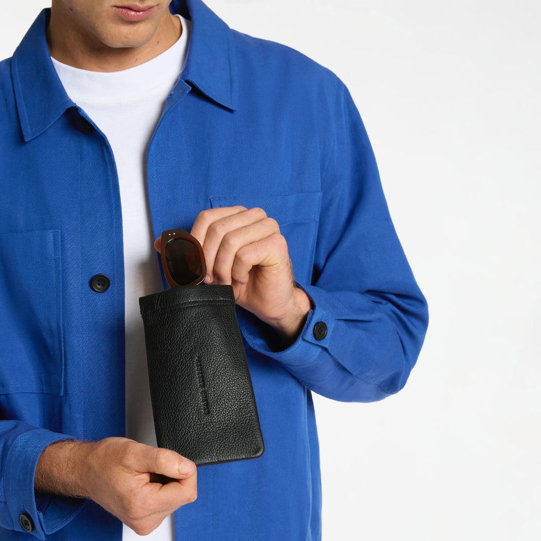 Keepsake Sunglasses Case - Black Status Anxiety
