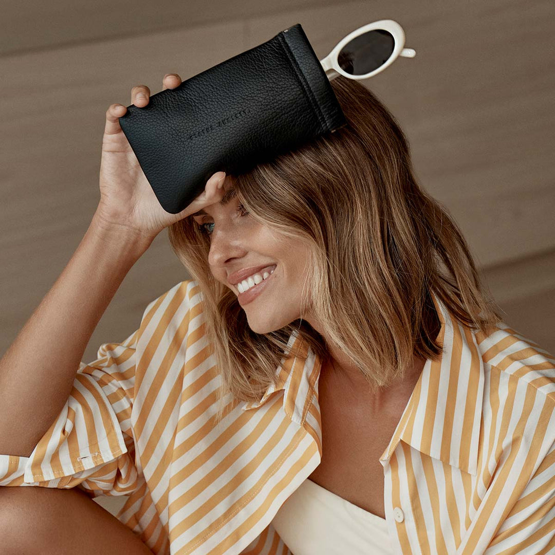 Keepsake Sunglasses Case - Black Status Anxiety