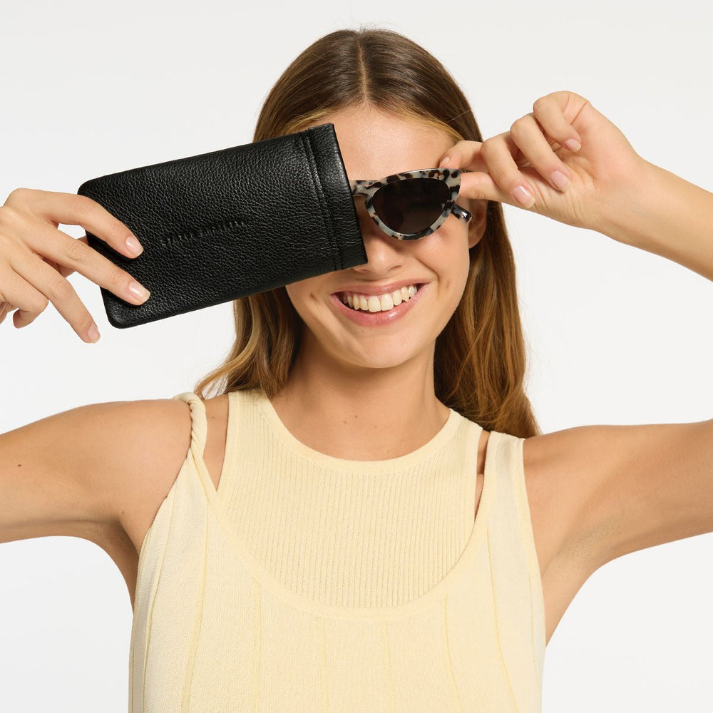 Keepsake Sunglasses Case - Black Status Anxiety